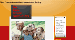Desktop Screenshot of finalexpenseconnection.com